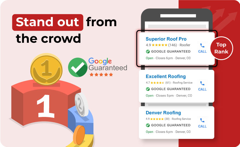 stand out from the crowd on google searches with Local Service Ads