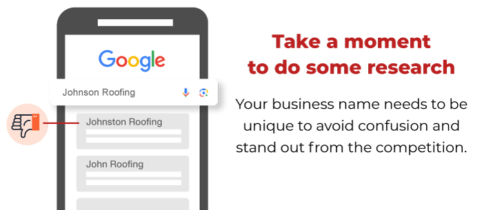 Choosing a roof business name easy and simple