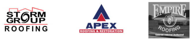 great roofing logos with the word 'roofing'