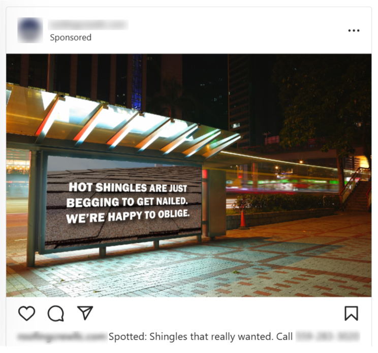 hot shingles are just begging to get nailed. we're here to oblige