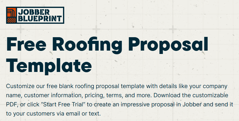  Free Roofing Proposal Templates for Professional Bids to Close More Deals