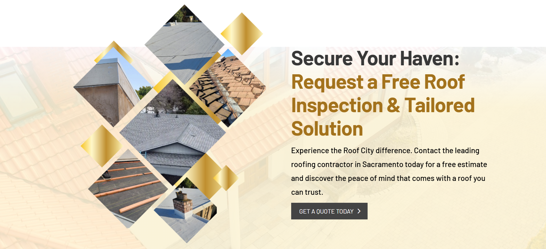 a Strong, roofing benefit-driven headers keep visitors from bouncing and push them to read more—and ultimately, take action