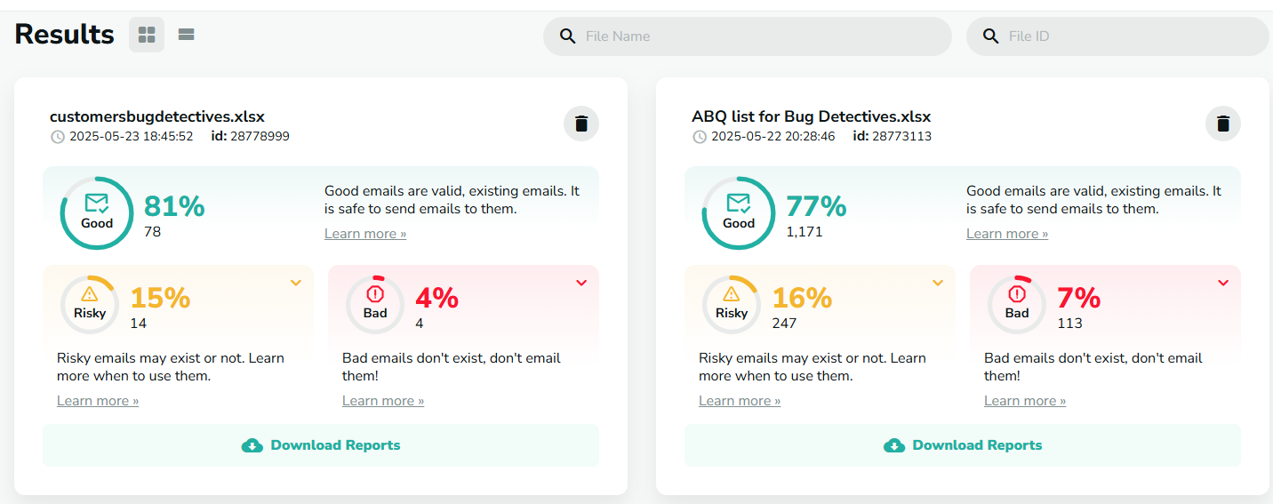 clean up the email list with million visitors for your email marketing campaign