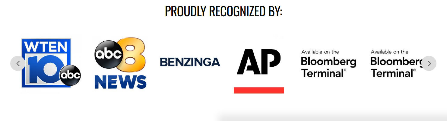 show certifications and recognitions on your roofing website
