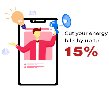 social media post by a roofing company, saying 