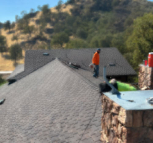 roofers on a roof